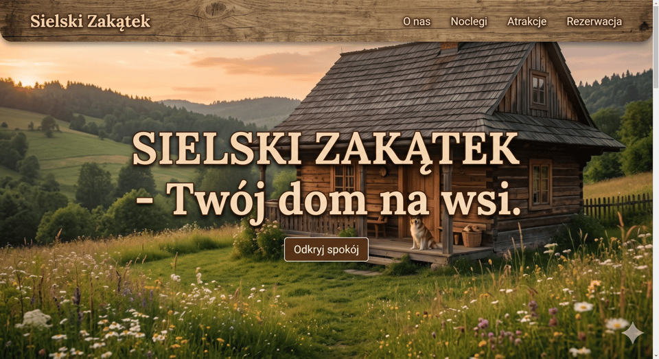 Sielski Zakątek — desktop